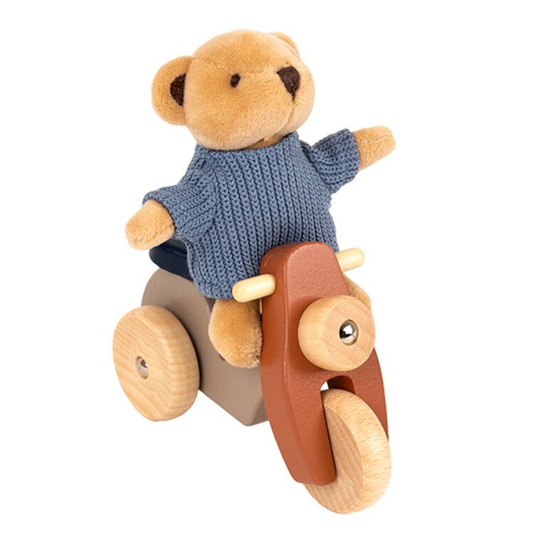 Egmont Toys Alexis l'Ours sur une  Vespa Egmont