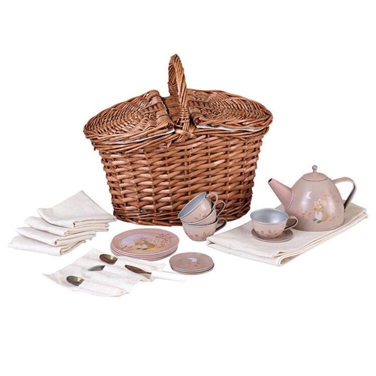 Egmont Toys Ensemble de Thé, Souris, dans un Panier Egmont