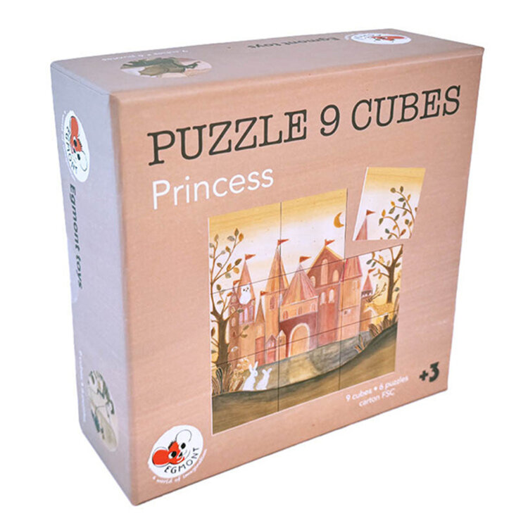 Egmont Toys Casse-Tête Cubes Princesse Egmont