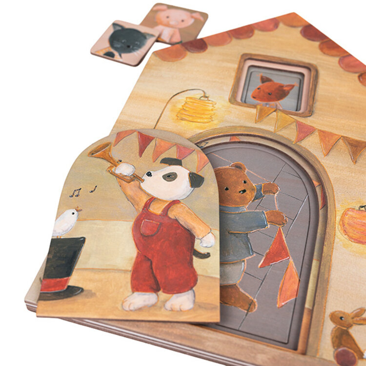 Egmont Toys Casse-Tête à Plusieurs Niveaux- Amis dans la Maison Egmont