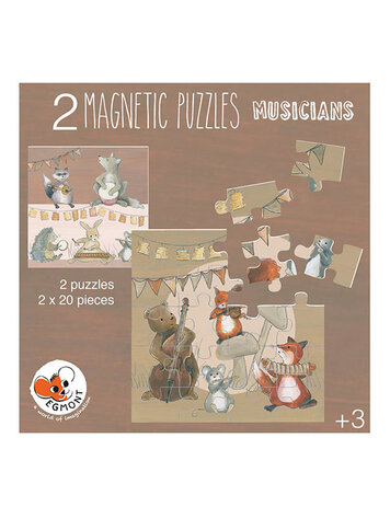 Egmont Toys Egmont Puzzle Magnetic Musicians
