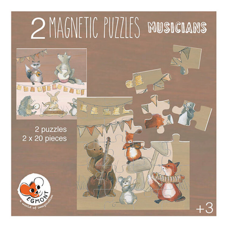 Egmont Toys Casse-Tête Magnétique-Musiciens Egmont
