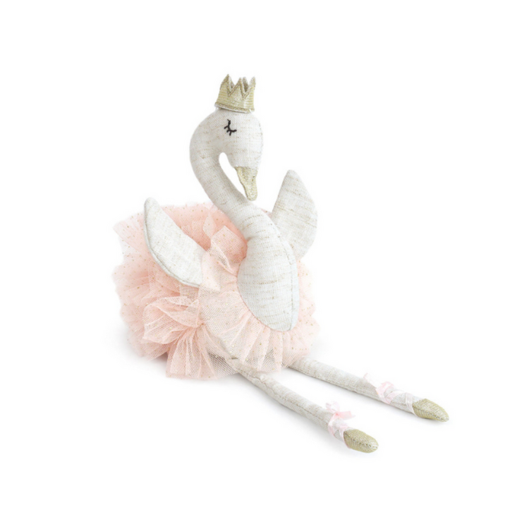 Mon Ami Mon Ami Layla Ballerina Swan-Small & Pink