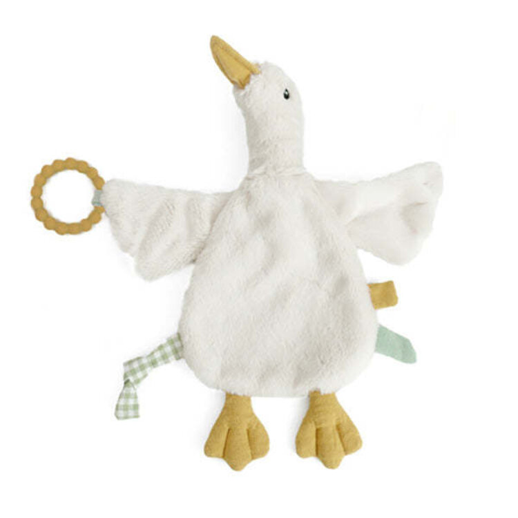 Mon Ami Doudou Pru l'Oie avec Anneaux de Dentition Mon Ami