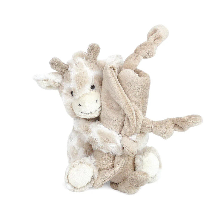 Mon Ami Mon Ami Gentry Giraffe Knotted Security Blankie