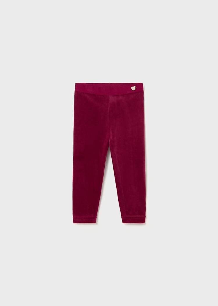 Mayoral Mayoral Girls Velvet Leggings