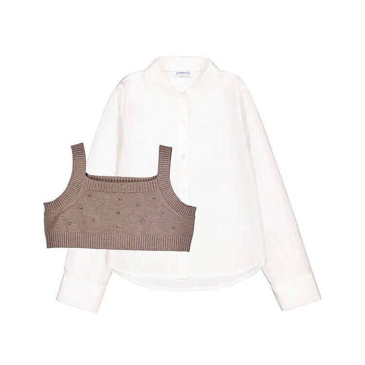 Mayoral Mayoral Girls Shirt Set