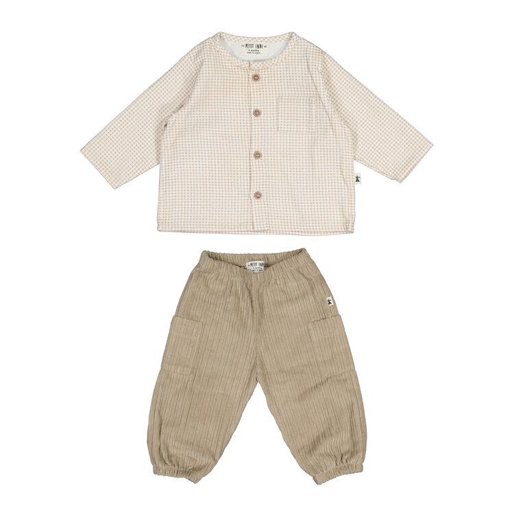 Petit Indi Petit Indi Boys 2Pcs Set