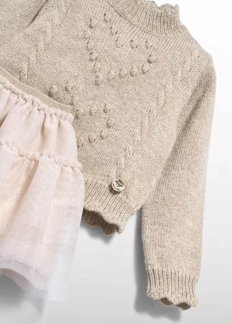 Abel & Lula Abel & Lula Girls Tulle Skirt Set