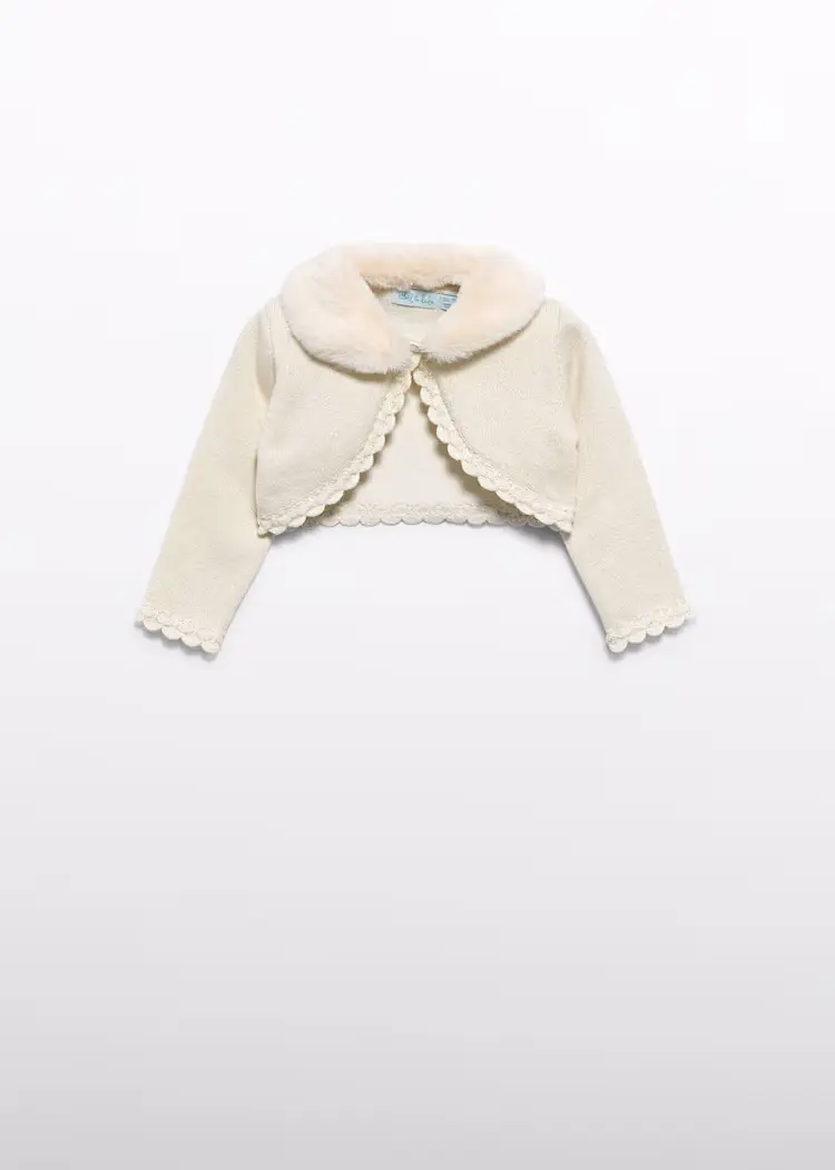 Abel & Lula Gilet en  en Maille Abel & Lula Fille