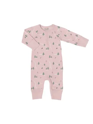 Coccoli Coccoli Girls Zipper Footie Pyjama