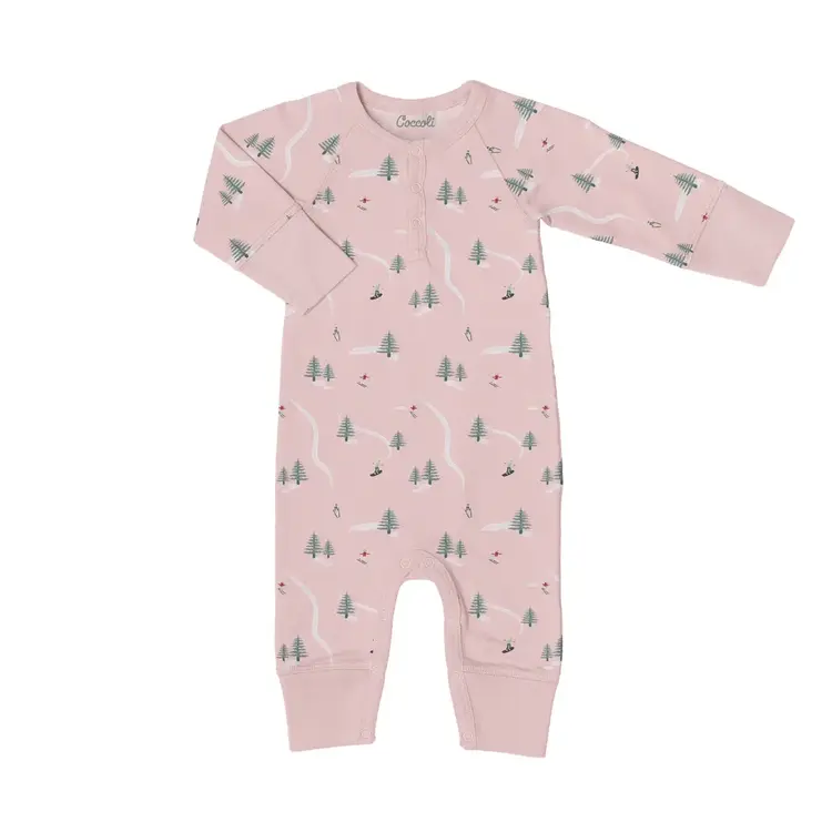 Coccoli Pyjama Grenouillère Zippée Coccoli Fille