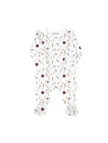 Coccoli Pyjama Grenouillère Zippée Coccoli Fille