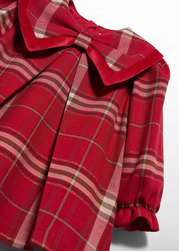 Abel & Lula Abel & Lula Girls Plaid Dress