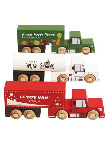 le toy Van Ensemble Camions de Transports Le Toy Van