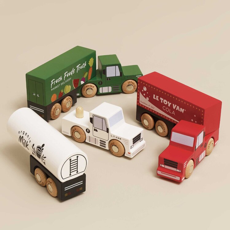 le toy Van Le Toy Van Transportation- Trailer Truck Set