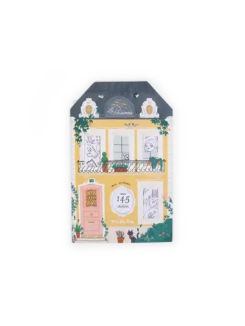 Moulin Roty Parisiennes- Colouring Book with Stickers