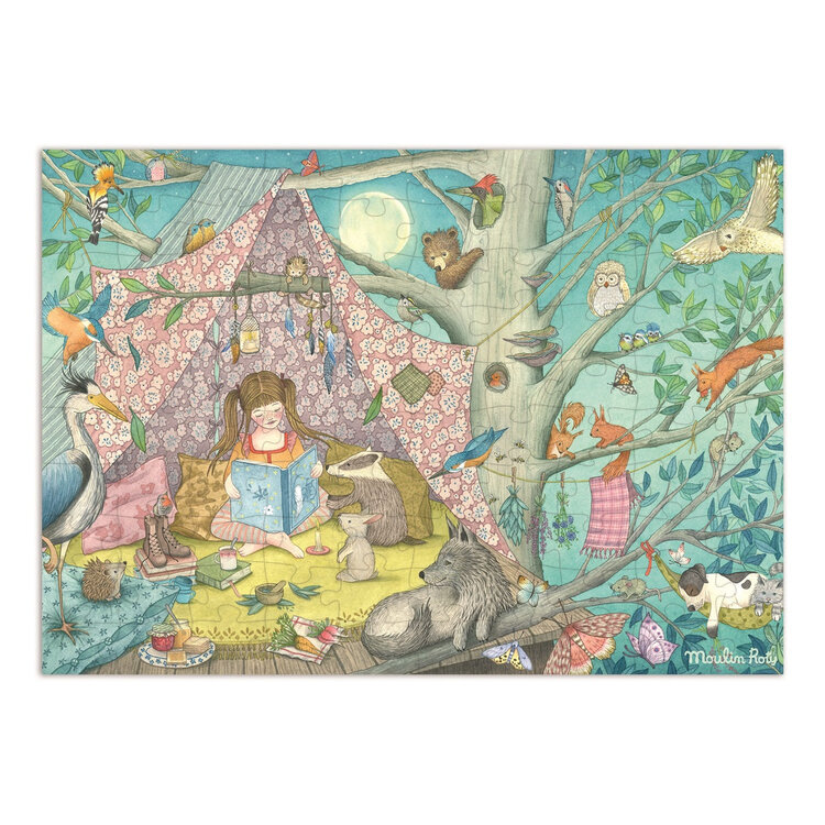 Moulin Roty Moulin Roty Les Rosalies-Secret Playhouse 100Pcs