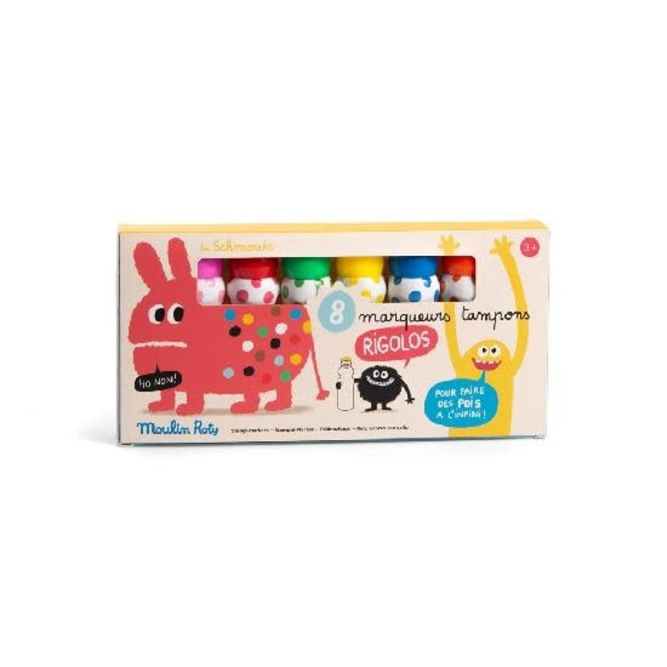 Moulin Roty Moulin Roty Schmouks- Stamps Marker Set