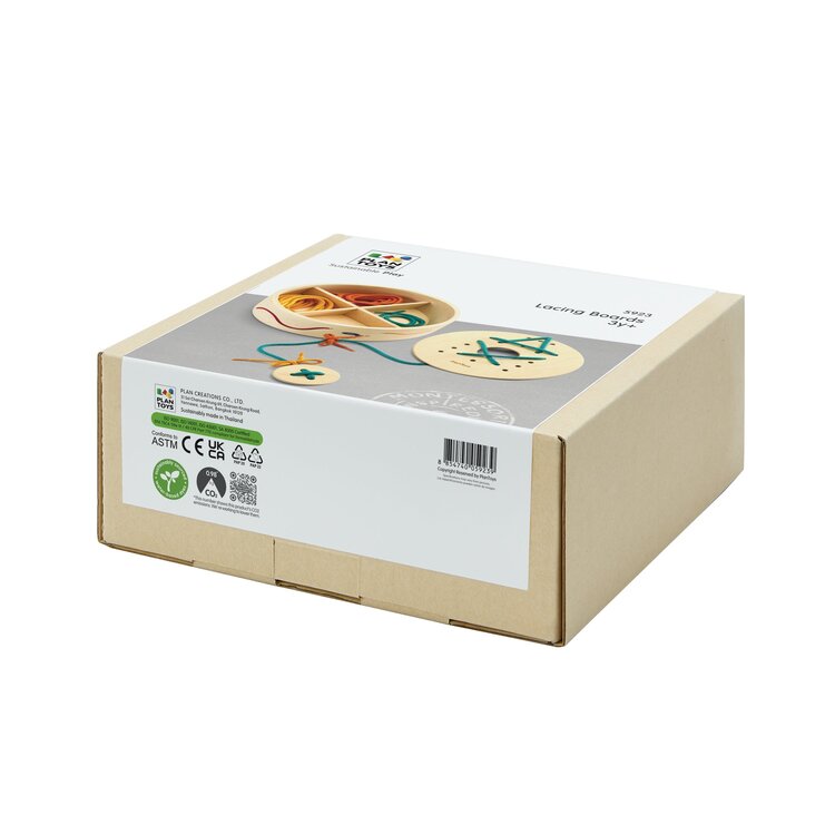 Plantoys Canada Tableaux à Lacer en Bois Plantoys Canada
