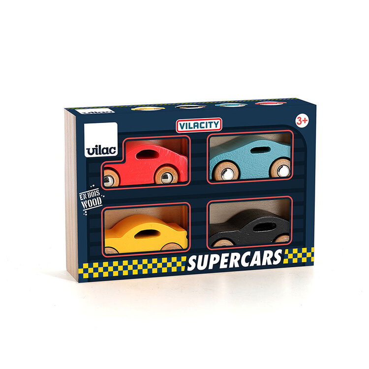 Vilac Vilac Super Cars Set of 4
