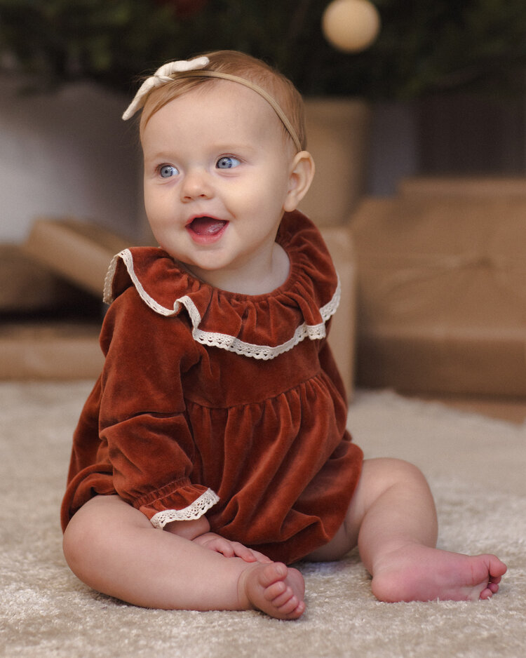 QUINCY MAE Quincy Mae Girls Romper