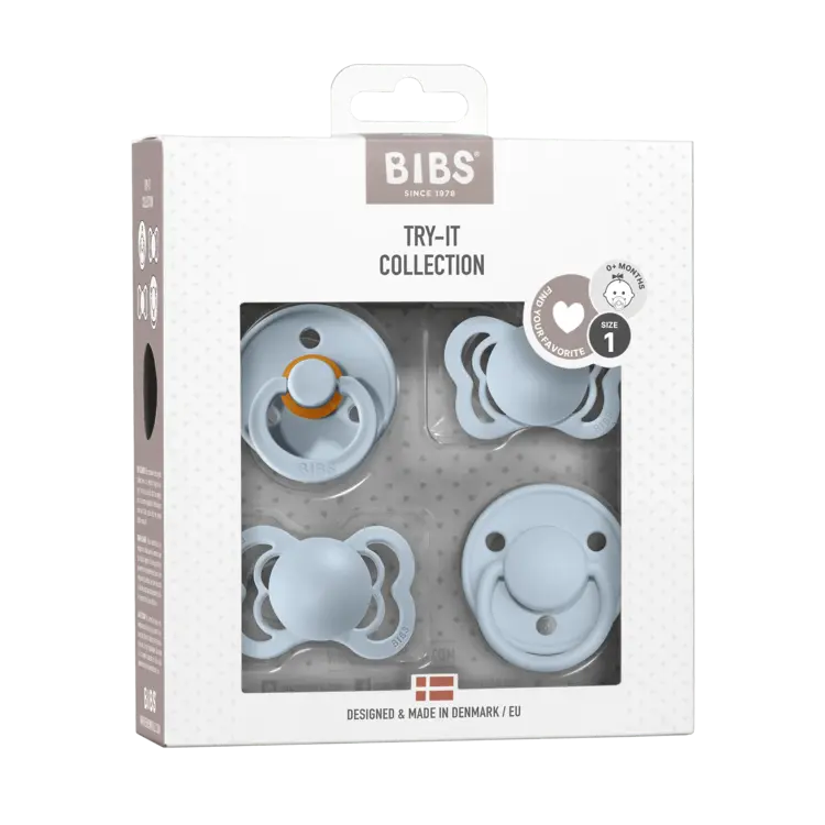 Bibs BIBS 4 Pacifiers Try-It Collection