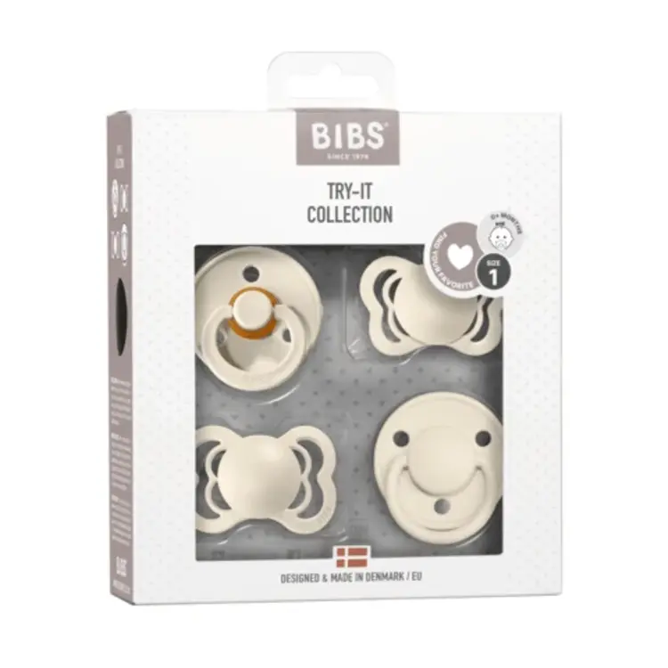 Bibs BIBS 4 Pacifiers Try-It Collection