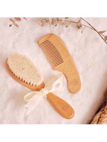 London Rose London Rose Baby Brush and Comb Set