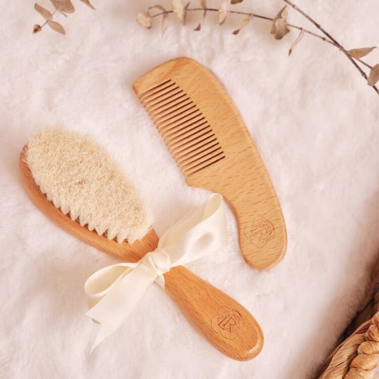 London Rose London Rose Baby Brush and Comb Set