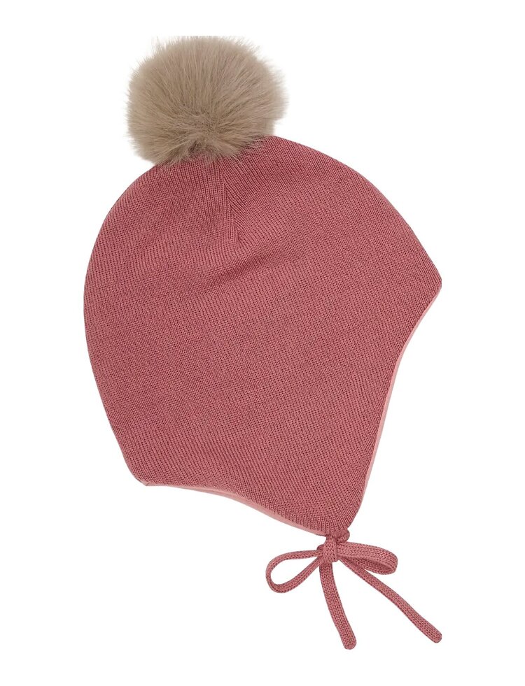 Minymo Minymo Hat with Detachable Pompom