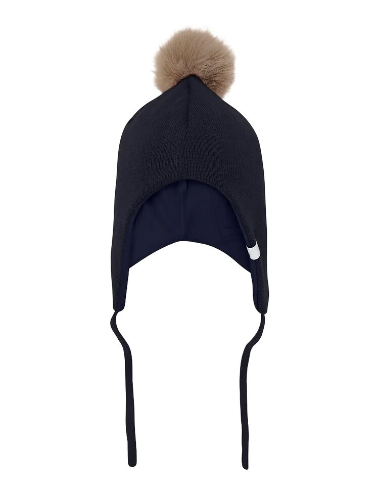 Minymo Minymo Hat with Detachable Pompom