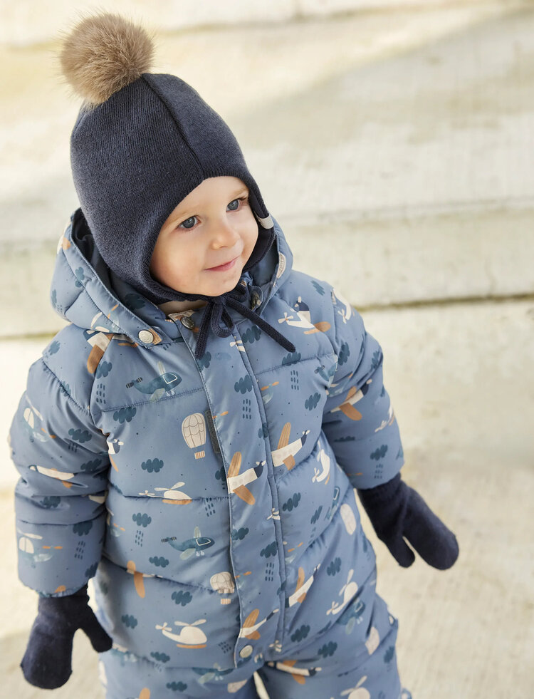 Minymo Minymo Hat with Detachable Pompom