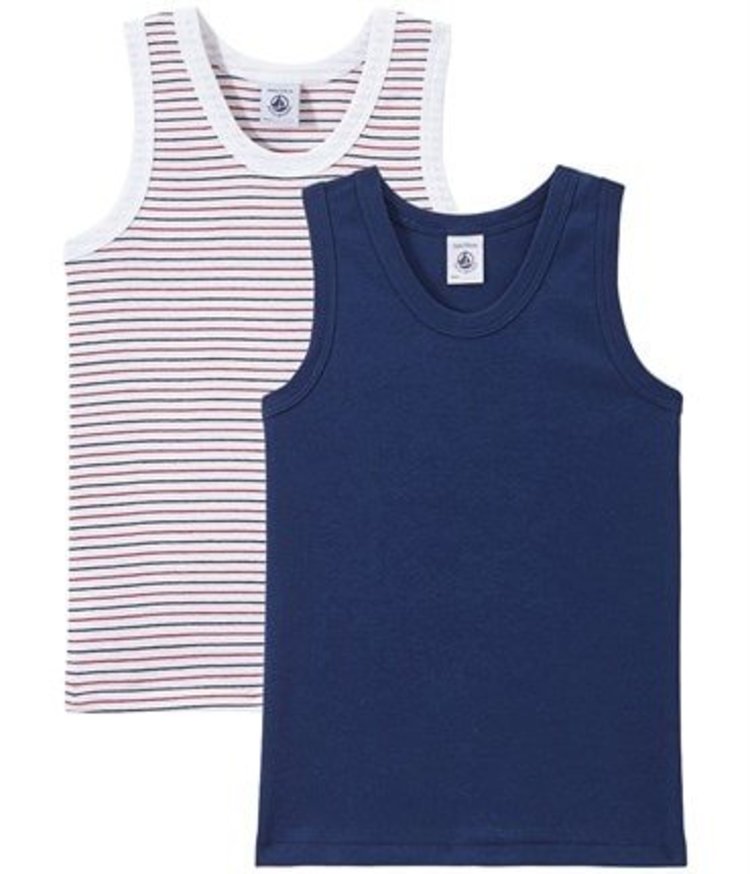 Petit Bateau LOT 2 DÉBARDEURS PETIT BATEAU