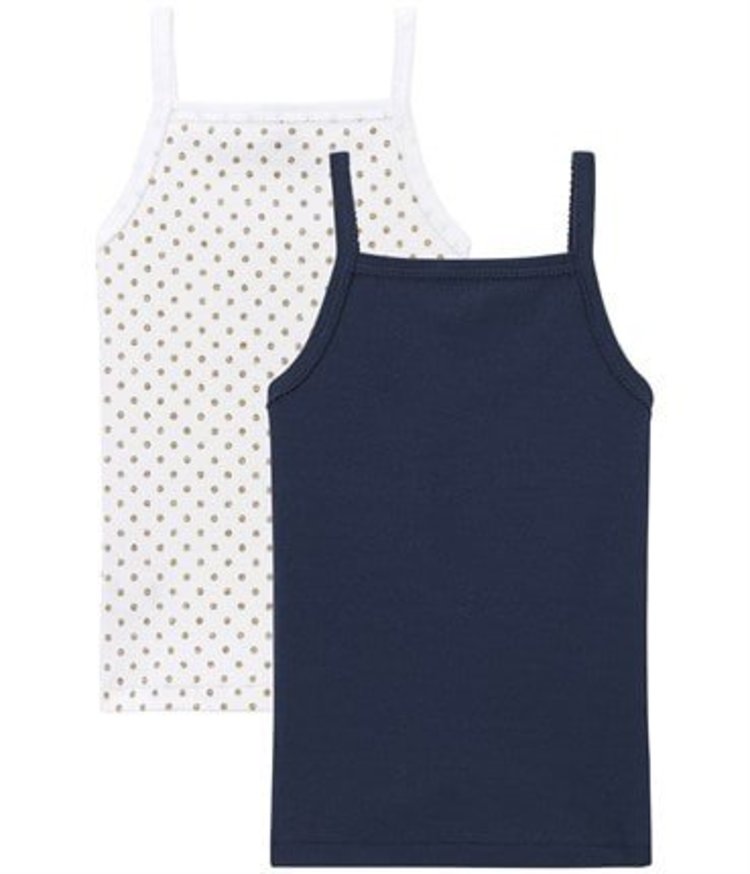 Petit Bateau LOT 2 DÉBARDEURS PETIT BATEAU