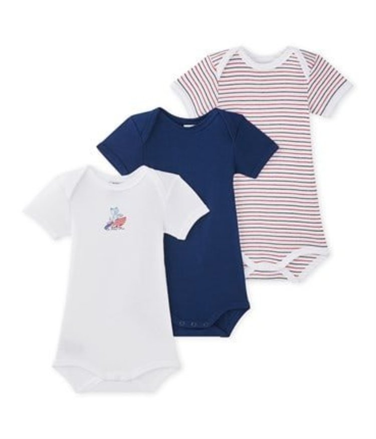 Petit Bateau LOT 3 CACHES-COUCHE PETIT BATEAU