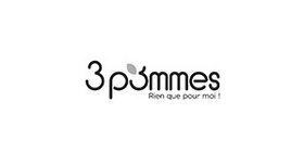 3 pommes