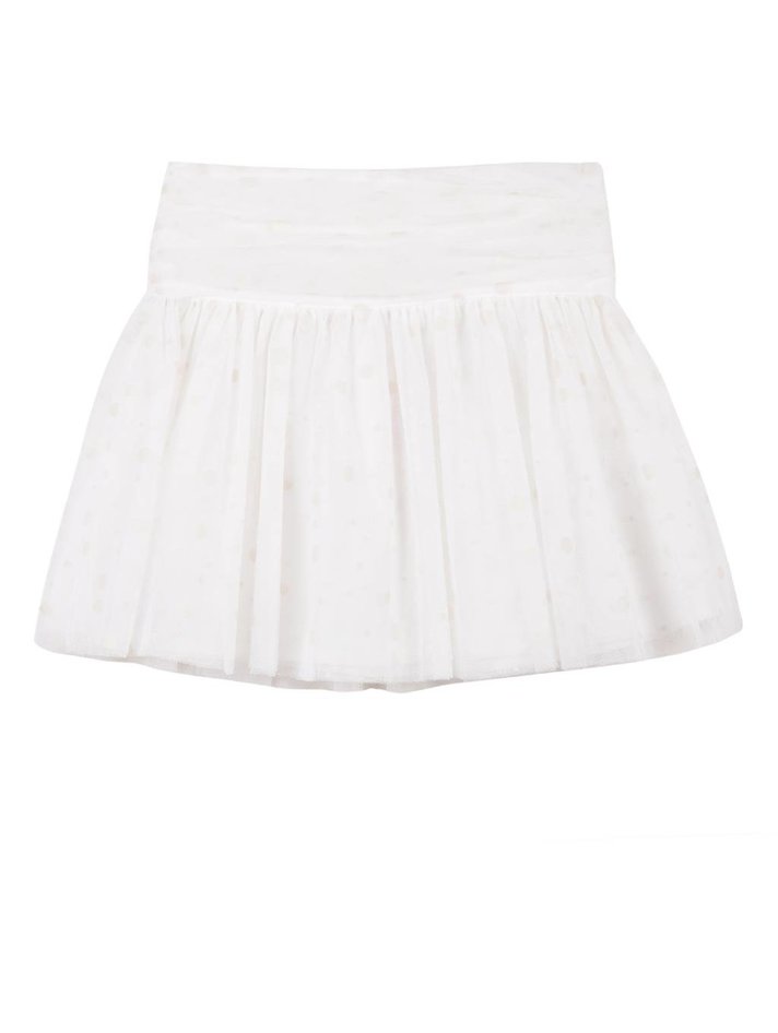 Jupe Velours Lili Gaufrette Avec Nœuds - Taille Réglable 3 Ans, Marron, Occasion Très Bon état (TBE)