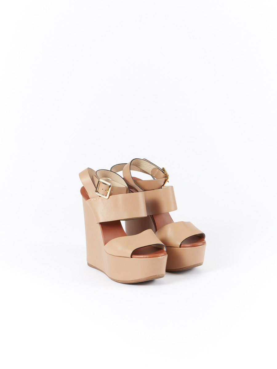 chloe wedge sandals