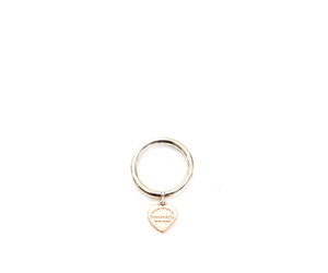 tiffany and co heart tag ring