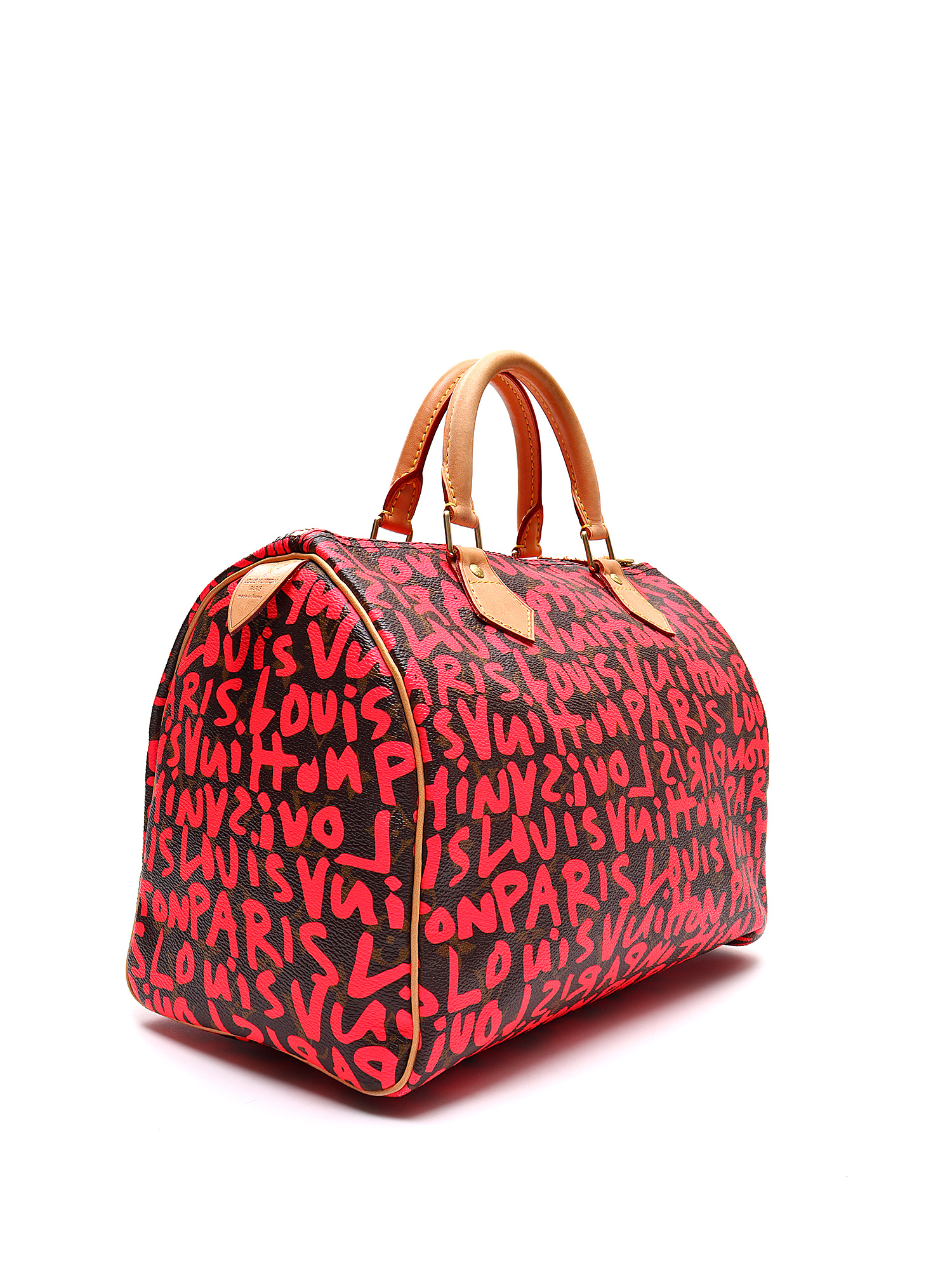 Louis Vuitton Monogram Graffiti Speedy 30 - Brown Handle Bags, Handbags -  LOU817229