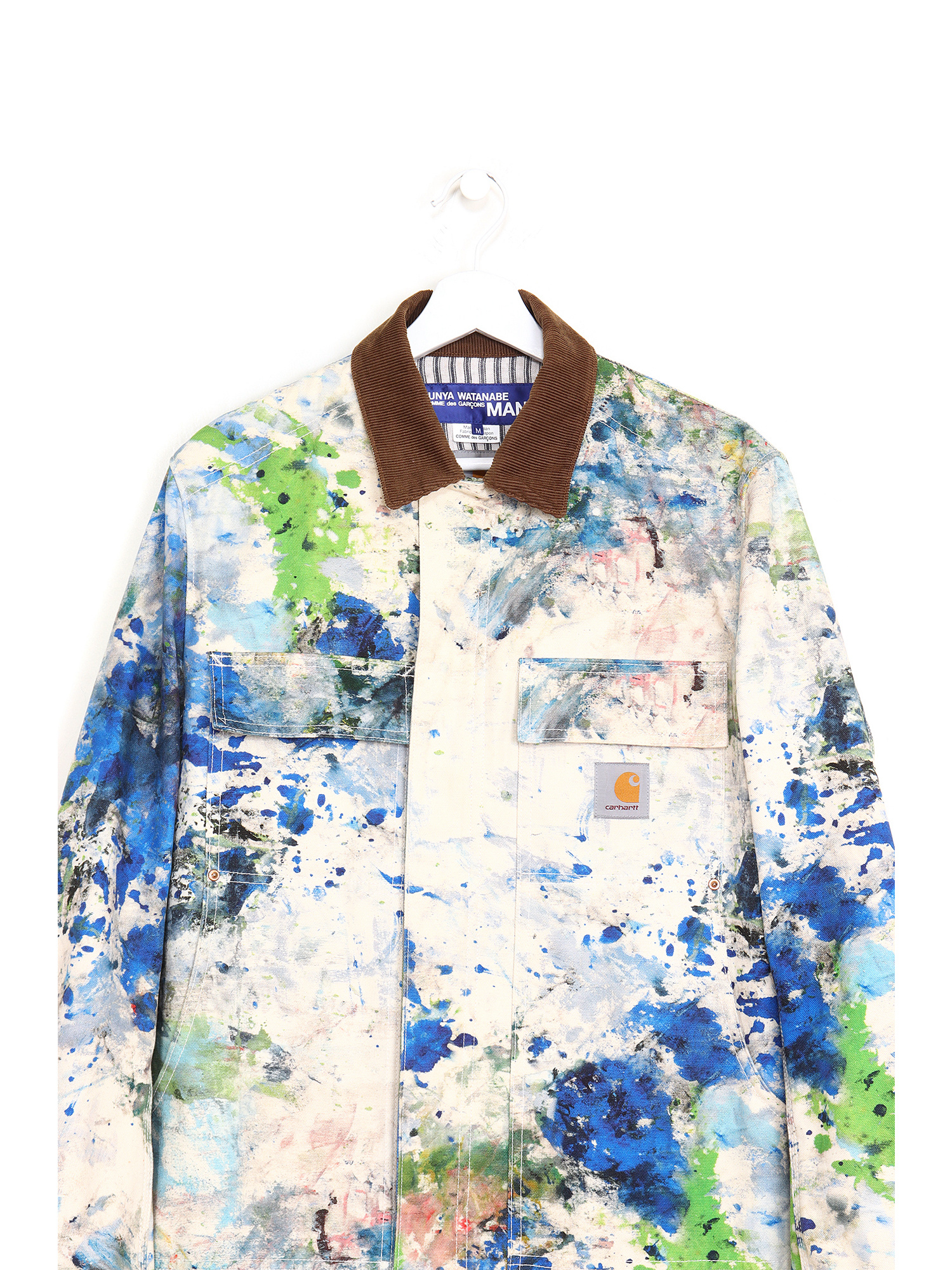 JUNYA COMME des GARÇONS X CARHARTT Paint Denim Jacket | RUSE