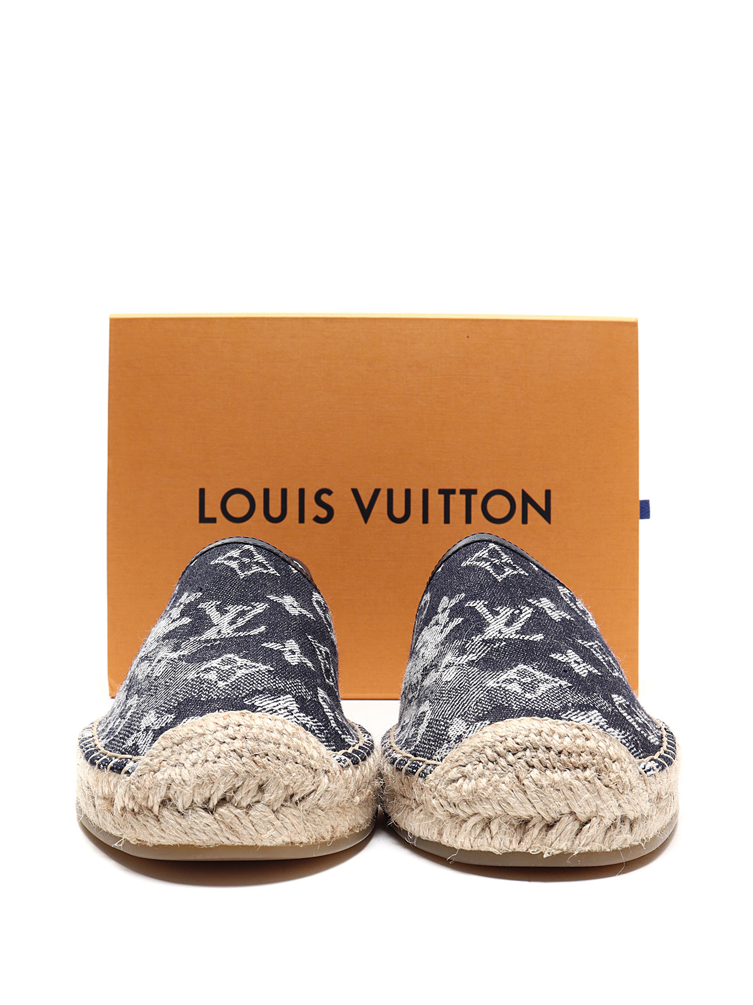Louis Vuitton Louis Vuitton monogram denim espadrilles Bidart