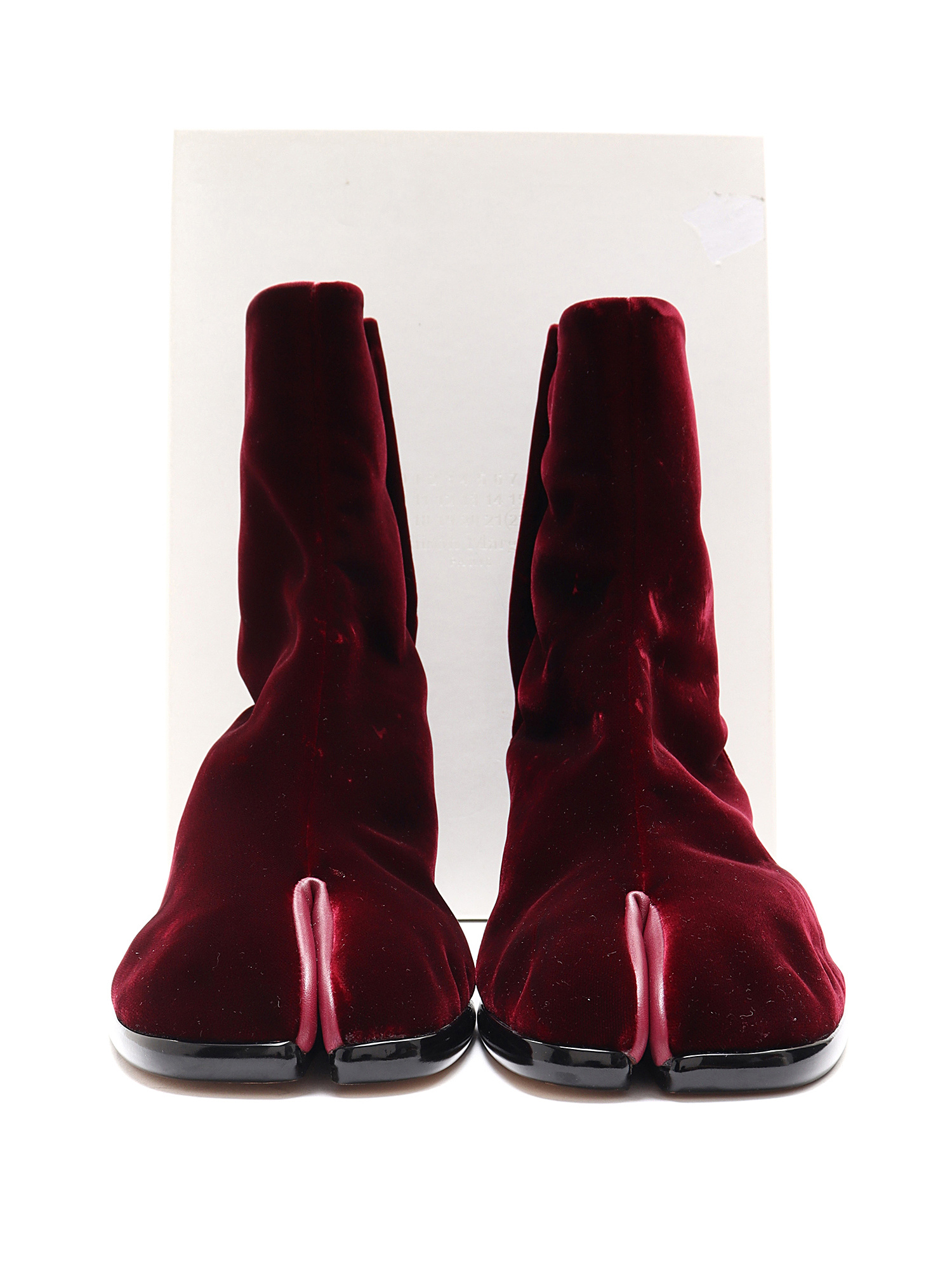 MAISON MARGIELA Velvet Tabi Boots | RUSE