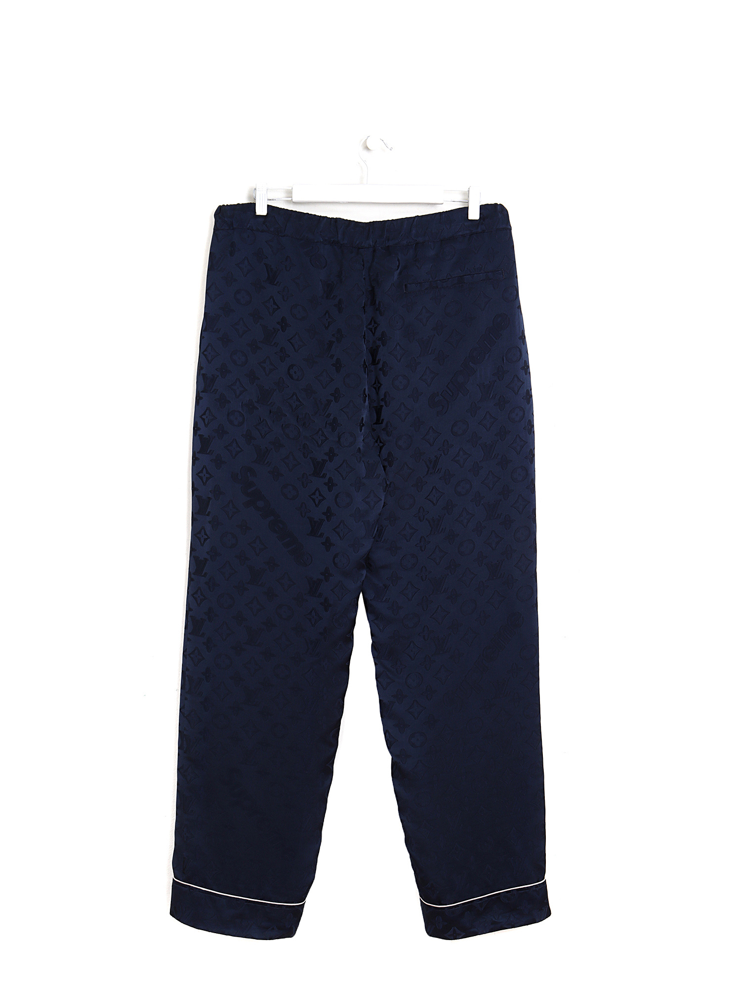 Supreme LV x Supreme Jacquard Silk Pajamas Top