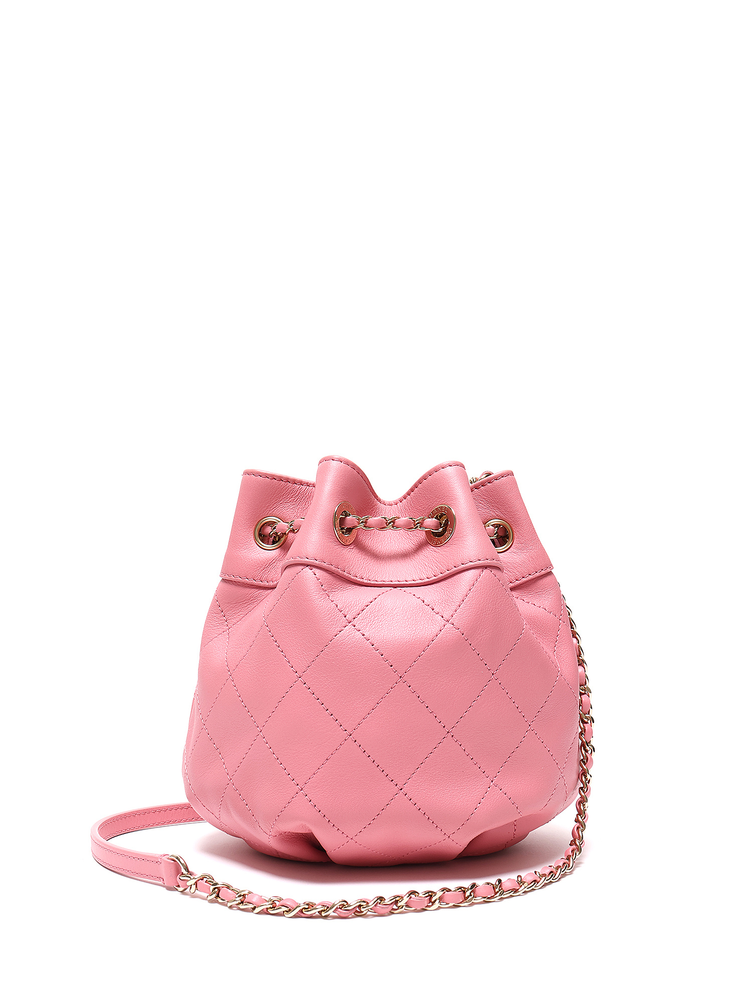 Chanel quilted clearance bucket bag