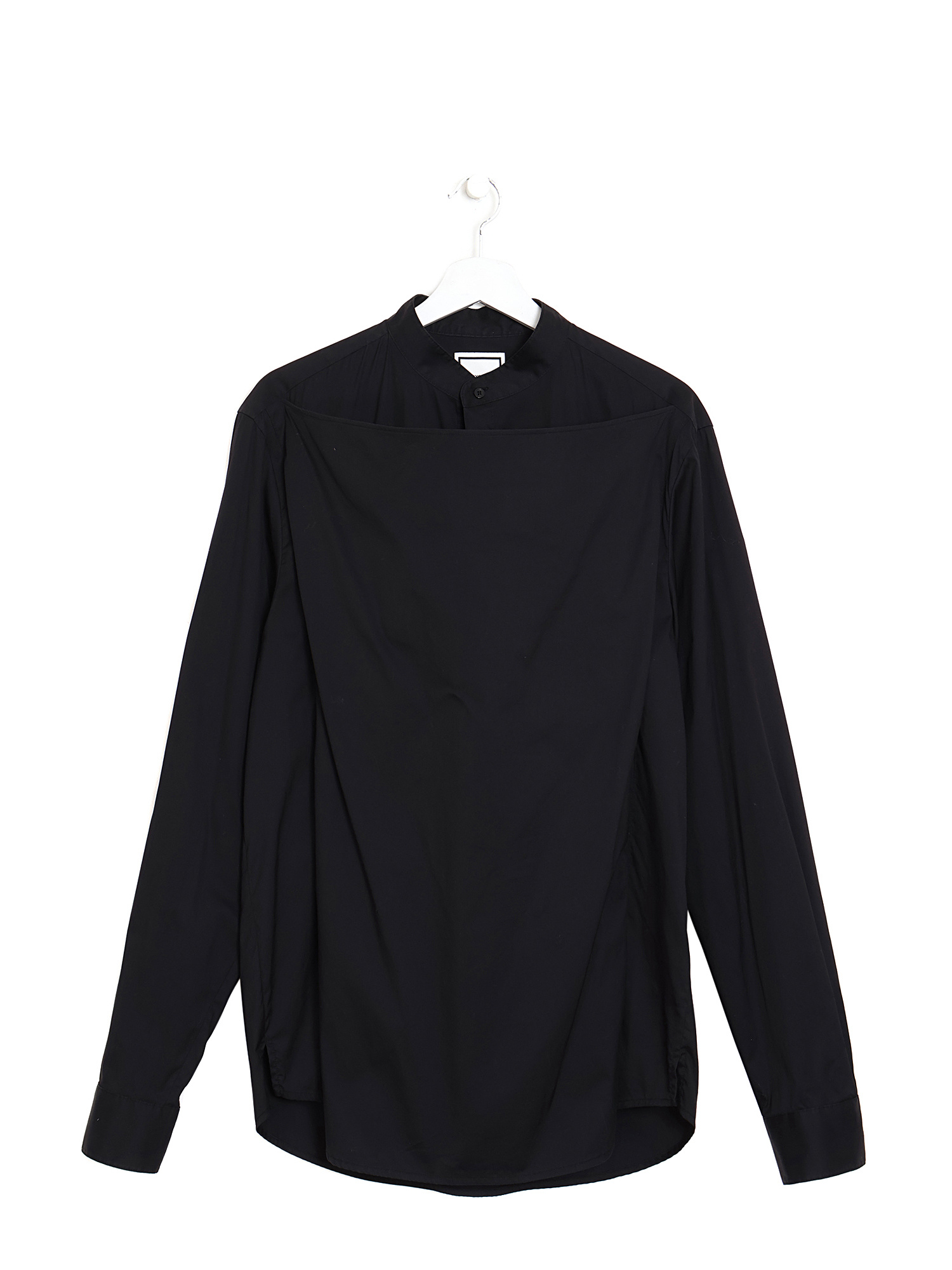 Pull empiecement chemise sale