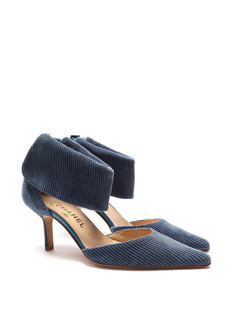 AnShe Girls/Women's Velvet Leather Belly Type Toe & 3 inch Block Heel  Designer Sandals/Footwears : Amazon.in: Shoes & Handbags