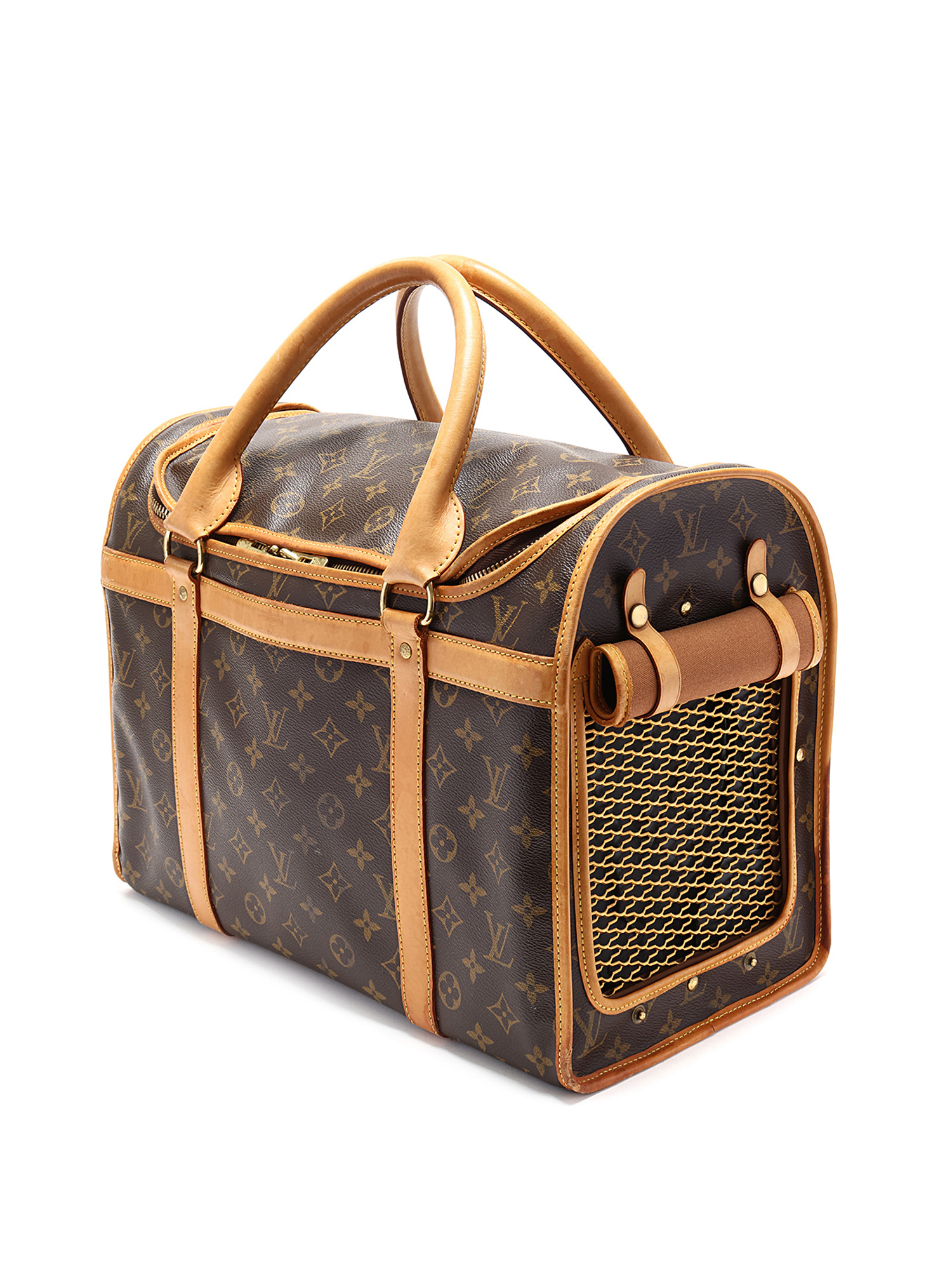 LOUIS VUITTON Monogram Dog Bag 40 RUSE