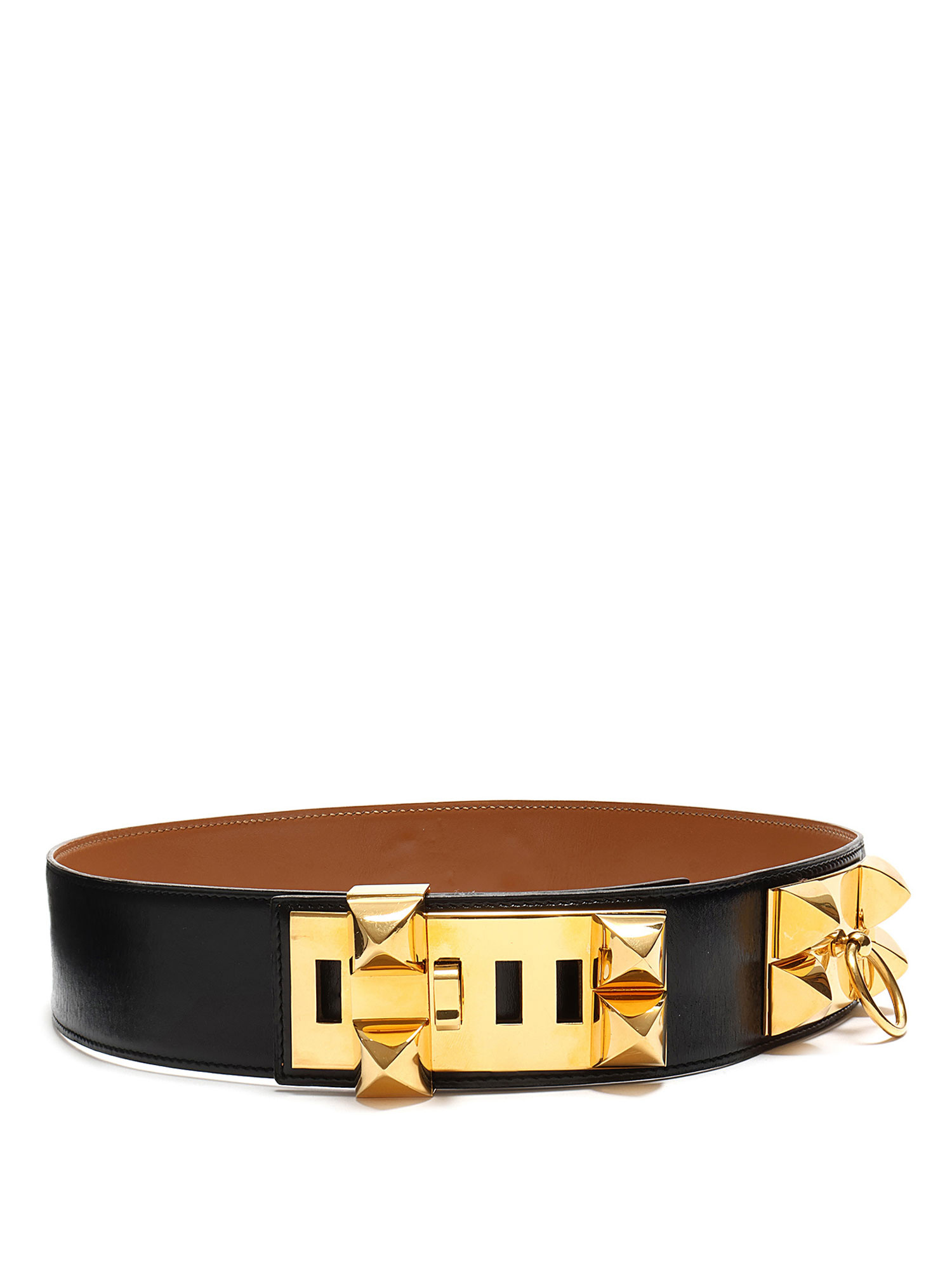 HERMES Collier de Chien Belt 50 RUSE